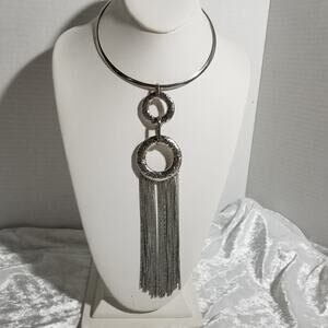 Erica Lyons EL 9" long drop pendant(one chain missing)1.1766